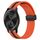 Per Garmin Garminmove Style 20mm Cinturino pieghevole in silicone con chiusura magnetica (arancione + nero)