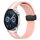 Per Huawei Watch GT3 42mm 20mm Cinturino in silicone pieghevole con chiusura magnetica (rosa + bianco) Per Huawei Watch GT3 42mm 20mm Cinturino in silicone pieghevole con chiusura magnetica (rosa + bianco)
