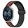 Per Huawei Watch GT3 42mm 20mm Cinturino in silicone pieghevole con chiusura magnetica (nero + rosso) Per Huawei Watch GT3 42mm 20mm Cinturino in silicone pieghevole con chiusura magnetica (nero + rosso)