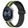 Per Huawei Watch GT3 42mm 20mm Cinturino in silicone pieghevole con chiusura magnetica (nero + verde lime) Per Huawei Watch GT3 42mm 20mm Cinturino in silicone pieghevole con chiusura magnetica (nero + verde lime)