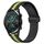 Per Huawei Watch GT2 42mm 20mm Cinturino pieghevole in silicone con chiusura magnetica (nero + verde lime) Per Huawei Watch GT2 42mm 20mm Cinturino pieghevole in silicone con chiusura magnetica (nero + verde lime)