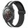 Per Huawei Watch 2 Cinturino in silicone pieghevole da 20 mm con chiusura magnetica (nero + bianco) Per Huawei Watch 2 Cinturino in silicone pieghevole da 20 mm con chiusura magnetica (nero + bianco)