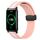 Cinturino per orologio in silicone con chiusura magnetica pieghevole For Honor Watch ES 20 mm (rosa + bianco) Cinturino per orologio in silicone con chiusura magnetica pieghevole For Honor Watch ES 20 mm (rosa + bianco)