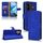 Per vivo iQOO Z9 Custodia per telefono in pelle con vibrazione magnetica Skin Feel (blu)