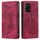 Custodia per telefono in pelle magnetica goffrata Totem per Honor 200 Lite (rossa) Custodia per telefono in pelle magnetica goffrata Totem per Honor 200 Lite (rossa)