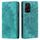 Custodia per telefono in pelle magnetica goffrata Totem per Honor 200 Lite (verde) Custodia per telefono in pelle magnetica goffrata Totem per Honor 200 Lite (verde)
