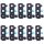 Per Samsung Galaxy A15 5G SM-A156B 10 pezzi copriobiettivo fotocamera posteriore originale (nero) Per Samsung Galaxy A15 5G SM-A156B 10 pezzi copriobiettivo fotocamera posteriore originale (nero)
