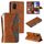 Custodia per cellulare in pelle con texture di vitello per unghie per Honor 200 Lite (marrone) Custodia per cellulare in pelle con texture di vitello per unghie per Honor 200 Lite (marrone)