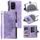 Custodia per telefono in pelle con cerniera totem multi-scheda per Honor 200 Lite (viola) Custodia per telefono in pelle con cerniera totem multi-scheda per Honor 200 Lite (viola)