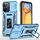 Per Xiaomi Poco X6 Pro/Redmi K70E Armor PC + Custodia per telefono con protezione per fotocamera in TPU (azzurro) Per Xiaomi Poco X6 Pro/Redmi K70E Armor PC + Custodia per telefono con protezione per fotocamera in TPU (azzurro)
