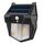 Lampada da notte con sensore per patio impermeabile da parete al tungsteno a luce solare esterna, specifica: 2-6LED