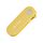 Coltello da taglio pieghevole per la cucina domestica Coltello da taglio portatile per frutta in acciaio inossidabile per esterni(Giallo)