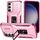 Per Samsung Galaxy S23 FE 5G Custodia per telefono con supporto scorrevole Camshield (rosa + rosa rossa) Per Samsung Galaxy S23 FE 5G Custodia per telefono con supporto scorrevole Camshield (rosa + rosa rossa)