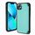 Per iPhone 14/13 Custodia per telefono con supporto a vibrazione 3 in 1 (ciano) Per iPhone 14/13 Custodia per telefono con supporto a vibrazione 3 in 1 (ciano)