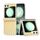 Per Samsung Galaxy Z Flip6 5G 3 in 1 Custodia per telefono in PU con struttura in tessuto traslucido satinato (Oro) Per Samsung Galaxy Z Flip6 5G 3 in 1 Custodia per telefono in PU con struttura in tessuto traslucido satinato (Oro)