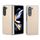 Per Samsung Galaxy Z Fold6 5G Custodia per telefono in PU con struttura in tessuto satinato traslucido (Beige) Per Samsung Galaxy Z Fold6 5G Custodia per telefono in PU con struttura in tessuto satinato traslucido (Beige)