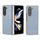 Per Samsung Galaxy Z Fold6 5G Custodia per telefono in PU con struttura in tessuto traslucido satinato (azzurro) Per Samsung Galaxy Z Fold6 5G Custodia per telefono in PU con struttura in tessuto traslucido satinato (azzurro)