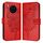 Custodia per telefono in pelle con farfalla goffrata per Honor 50 Lite / Huawei Nova 8i (rossa) Custodia per telefono in pelle con farfalla goffrata per Honor 50 Lite / Huawei Nova 8i (rossa)