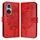 Custodia per telefono in pelle con farfalla goffrata per Honor 50 Pro / Huawei Nova 9 Pro (rossa) Custodia per telefono in pelle con farfalla goffrata per Honor 50 Pro / Huawei Nova 9 Pro (rossa)