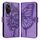 Custodia per telefono in pelle con farfalla goffrata per Honor 50 SE / Huawei Nova 9 SE (viola) Custodia per telefono in pelle con farfalla goffrata per Honor 50 SE / Huawei Nova 9 SE (viola)