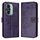 Custodia per telefono in pelle farfalla goffrata per Honor 60 Pro (viola scuro) Custodia per telefono in pelle farfalla goffrata per Honor 60 Pro (viola scuro)