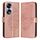 Custodia per telefono in pelle farfalla goffrata per Honor 70 Pro (oro rosa) Custodia per telefono in pelle farfalla goffrata per Honor 70 Pro (oro rosa)