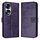 Custodia per telefono in pelle farfalla goffrata per Honor 70 Pro (viola scuro) Custodia per telefono in pelle farfalla goffrata per Honor 70 Pro (viola scuro)