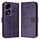 Custodia per telefono in pelle farfalla goffrata per Honor 80 GT (viola scuro) Custodia per telefono in pelle farfalla goffrata per Honor 80 GT (viola scuro)