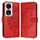 Custodia per telefono in pelle farfalla goffrata per Honor 90 Smart/X7b 4G/X7b 5G (rossa) Custodia per telefono in pelle farfalla goffrata per Honor 90 Smart/X7b 4G/X7b 5G (rossa)