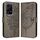 Custodia per telefono in pelle farfalla goffrata globale per Honor 200 Lite 5G (grigio) Custodia per telefono in pelle farfalla goffrata globale per Honor 200 Lite 5G (grigio)