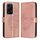 Custodia per telefono in pelle farfalla goffrata globale per Honor 200 Lite 5G (oro rosa) Custodia per telefono in pelle farfalla goffrata globale per Honor 200 Lite 5G (oro rosa)