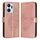 Custodia per telefono in pelle farfalla goffrata per Honor X7a / Play7T 5G (oro rosa) Custodia per telefono in pelle farfalla goffrata per Honor X7a / Play7T 5G (oro rosa)