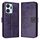 Custodia per telefono in pelle con farfalla goffrata per Honor X7a / Play7T 5G (viola scuro) Custodia per telefono in pelle con farfalla goffrata per Honor X7a / Play7T 5G (viola scuro)