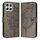 Custodia per telefono in pelle con farfalla goffrata per Honor X8 4G / X30i / Play6T Pro (grigio) Custodia per telefono in pelle con farfalla goffrata per Honor X8 4G / X30i / Play6T Pro (grigio)