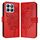 Custodia per telefono in pelle con farfalla goffrata per Honor X8b (rossa) Custodia per telefono in pelle con farfalla goffrata per Honor X8b (rossa)