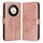 Custodia per telefono in pelle farfalla goffrata globale per Honor X9b Global/Magic6 Lite 5G (oro rosa) Custodia per telefono in pelle farfalla goffrata globale per Honor X9b Global/Magic6 Lite 5G (oro rosa)