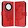 Custodia per telefono in pelle con farfalla goffrata per Honor X40 / X9a / Magic5 Lite (rossa) Custodia per telefono in pelle con farfalla goffrata per Honor X40 / X9a / Magic5 Lite (rossa)