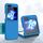 Custodia pieghevole per telefono Samsung Galaxy Z Flip6 in silicone Skin Feel (blu navy) Custodia pieghevole per telefono Samsung Galaxy Z Flip6 in silicone Skin Feel (blu navy)