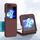 Custodia per telefono pieghevole in silicone per Samsung Galaxy Z Flip6 (prugna) Custodia per telefono pieghevole in silicone per Samsung Galaxy Z Flip6 (prugna)