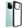 Per vivo iQOO Z9 Turbo glassato TPU + custodia per telefono PC trasparente (nera) Per vivo iQOO Z9 Turbo glassato TPU + custodia per telefono PC trasparente (nera)