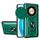 Per Honor X9b Custodia scorrevole Camshield TPU + PC con slot per schede (verde scuro) Per Honor X9b Custodia scorrevole Camshield TPU + PC con slot per schede (verde scuro)