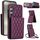 Custodia per telefono RFID con tracolla rombica per Samsung Galaxy S24 5G YM015 (viola scuro) Custodia per telefono RFID con tracolla rombica per Samsung Galaxy S24 5G YM015 (viola scuro)