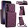 Custodia per telefono RFID con tracolla rombica per Samsung Galaxy S23+ 5G YM015 (viola scuro) Custodia per telefono RFID con tracolla rombica per Samsung Galaxy S23+ 5G YM015 (viola scuro)