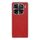 Custodia per telefono in pelle PU con trama incrociata argento bordo vivo iQOO 12 Pro (rossa) Custodia per telefono in pelle PU con trama incrociata argento bordo vivo iQOO 12 Pro (rossa)