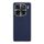 Per vivo iQOO 12 Custodia per cellulare in pelle PU con texture incrociata argento bordo (blu zaffiro) Per vivo iQOO 12 Custodia per cellulare in pelle PU con texture incrociata argento bordo (blu zaffiro)