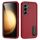 Per Samsung Galaxy S23 FE 5G PC robusto + custodia per telefono in silicone con supporto (rosso + nero) Per Samsung Galaxy S23 FE 5G PC robusto + custodia per telefono in silicone con supporto (rosso + nero)