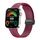 Per Huawei Watch Fit3 cinturino magnetico pieghevole in silicone con fibbia nera (vino rosso) Per Huawei Watch Fit3 cinturino magnetico pieghevole in silicone con fibbia nera (vino rosso)