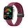 Per Huawei Watch Fit3 cinturino in silicone pieghevole magnetico con fibbia nera stile foro (vino rosso) Per Huawei Watch Fit3 cinturino in silicone pieghevole magnetico con fibbia nera stile foro (vino rosso)