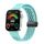 Per Huawei Watch Fit3 cinturino in silicone pieghevole magnetico con fibbia nera stile foro (verde acqua) Per Huawei Watch Fit3 cinturino in silicone pieghevole magnetico con fibbia nera stile foro (verde acqua)