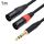 TC145YXK108RE-10 Cavo audio da 6,35 mm 1/4 TRS maschio a doppio XLR maschio, lunghezza: 1 m (nero) TC145YXK108RE-10 Cavo audio da 6,35 mm 1/4 TRS maschio a doppio XLR maschio, lunghezza: 1 m (nero)